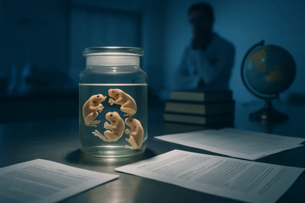 Harvard Scientist Charged With Smuggling Frog Embryos Faces Deportation Battle