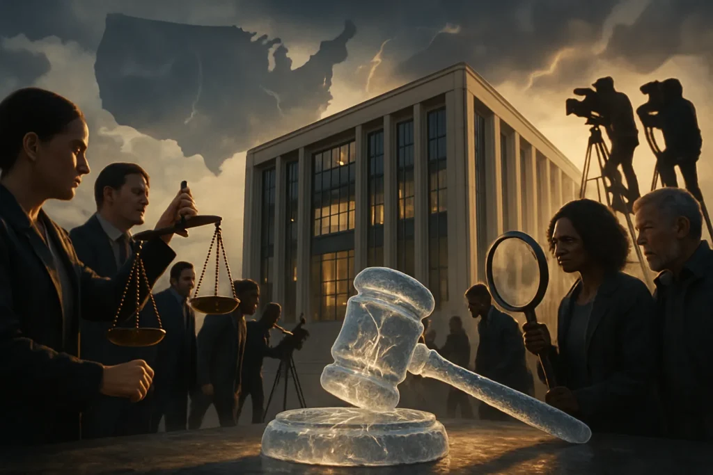 DHS Considers Charges Against Lawmakers After Newark ICE Facility Confrontation